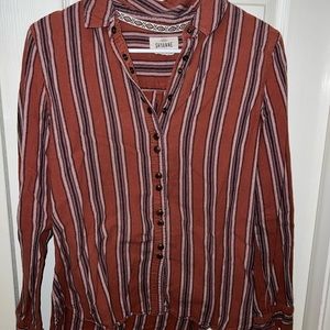 Shyanne pearl snap button down